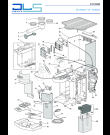 Схема №2 EC860.M с изображением Тэн для электрокофемашины DELONGHI 5113211101