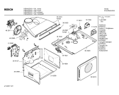 Схема №6 HBN4263 с изображением Панель управления для плиты (духовки) Bosch 00369825