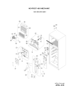 Схема №3 WTH4714 A+M с изображением Винтик для холодильной камеры Whirlpool 482000090431