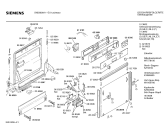 Схема №3 SN53600 с изображением Панель для посудомоечной машины Siemens 00282791