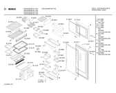 Схема №3 KSU3320NE с изображением Дверь для холодильника Bosch 00215103