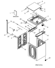 Схема №2 4KWTW4845FW с изображением Всякое для стиральной машины Whirlpool 488000523780