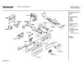 Схема №3 CW12030II CW1203 с изображением Панель для стиральной машины Bosch 00285464