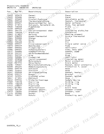 Схема №5 GM296110 с изображением Изоляция для электропосудомоечной машины Bosch 00324166