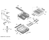 Схема №3 SMS57E02EU с изображением Передняя панель для посудомоечной машины Bosch 00678316