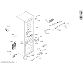 Схема №4 KGN57PW22N BOSCH с изображением Дверь для холодильника Siemens 00716881