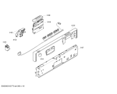 Схема №2 SGV33E03EU с изображением Модуль управления для электропосудомоечной машины Bosch 00425619