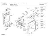 Схема №3 SR53203 с изображением Передняя панель для посудомойки Siemens 00290493