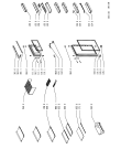 Схема №1 KVC 2433/0 WS с изображением Дверца для холодильника Whirlpool 481945298671