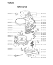 Схема №1 FZ700015/12C с изображением Моторчик для тостера (фритюрницы) Tefal SS-991926
