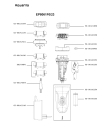Схема №1 EP8061F0/23 с изображением Насадка для электроэпилятора Rowenta CS-00142251