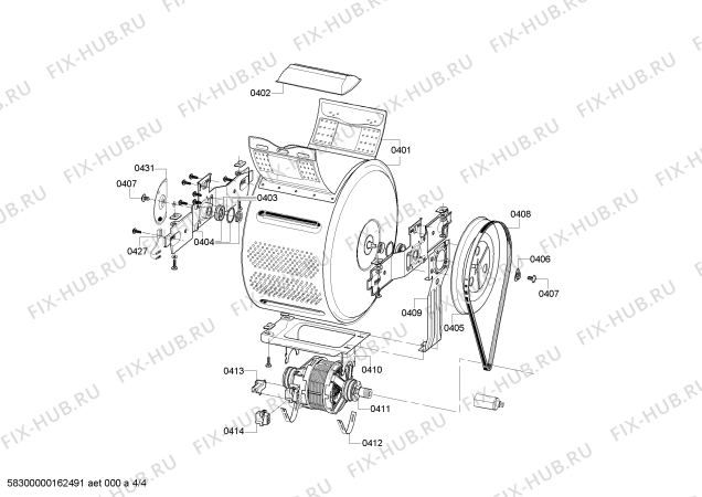 Схема №3 WP12T350SN T12.35 с изображением Наклейка для стиралки Siemens 00607276