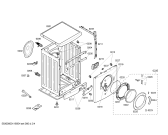 Схема №4 WAE24270AU с изображением Панель управления для стиральной машины Bosch 00661948