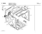 Схема №2 HEV222E с изображением Гайка для плиты (духовки) Bosch 00068562