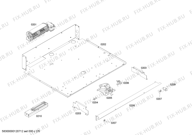 Схема №3 CM301BB с изображением Канал для духового шкафа Bosch 00440611