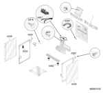 Схема №3 ACK 6400 IN с изображением Шланг для электропечи Whirlpool 482000018958