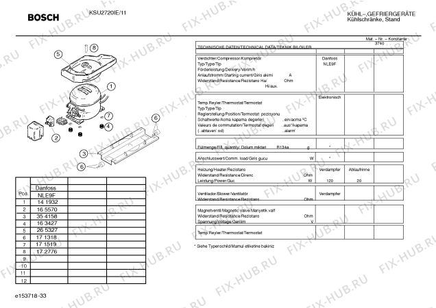 Схема №2 KSU2720IE с изображением Крышка для холодильника Siemens 00359731