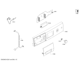 Схема №1 WVH30569TI с изображением Панель управления для стиральной машины Bosch 00703196