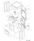 Схема №2 SOLE 2004 с изображением Обшивка для сушилки Whirlpool 481245213967
