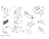 Схема №3 KGF29A45 с изображением Крышка для холодильника Bosch 00608379
