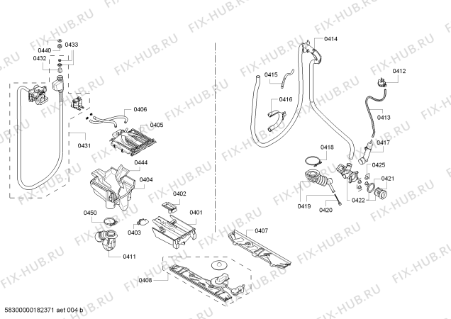 Схема №2 WM14Y791EU IQ800 Made in Germany 9kg / 1400 rpm с изображением Вкладыш для стиралки Siemens 12001103