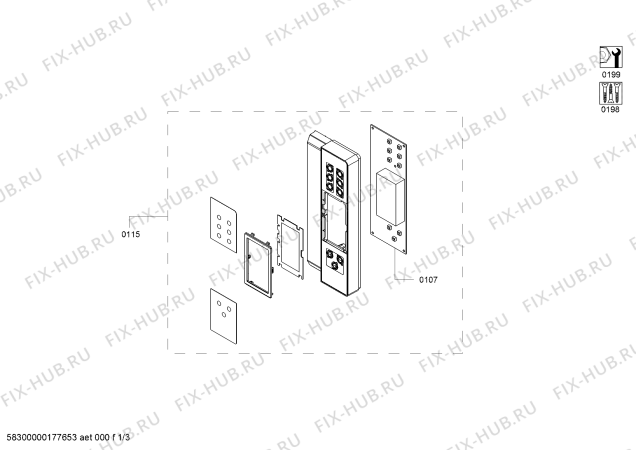 Схема №2 ZMW3132B с изображением Крышка для микроволновой печи Zelmer 00797349