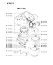 Схема №3 F8674210(0) с изображением Блок управления для кофеварки (кофемашины) Krups MS-0906328