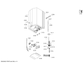 Схема №1 DG30026 Siemens с изображением Задняя часть корпуса для бойлера Siemens 11004597