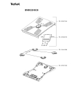 Схема №1 BM8022F0/26 с изображением Блок управления для напольных и кухонных весов Tefal TS-07008270