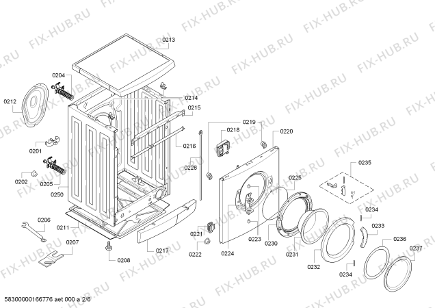 Схема №3 WM14E394NL iQ300 varioPerfect с изображением Панель управления для стиралки Siemens 00745044