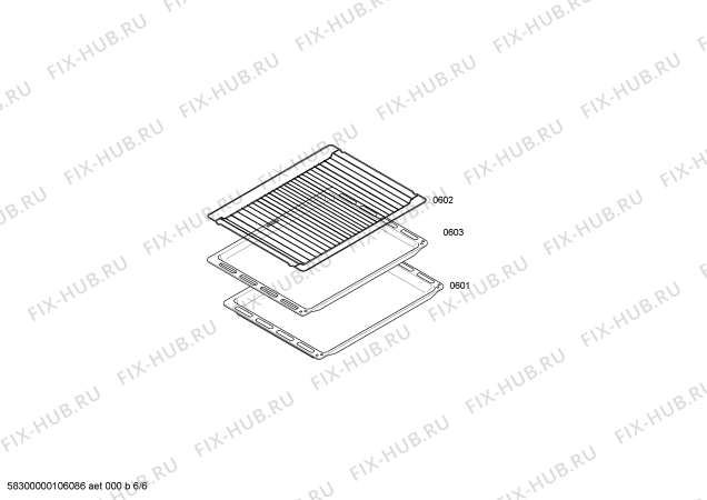 Схема №4 3HT558A с изображением Фронтальное стекло для электропечи Bosch 00474563