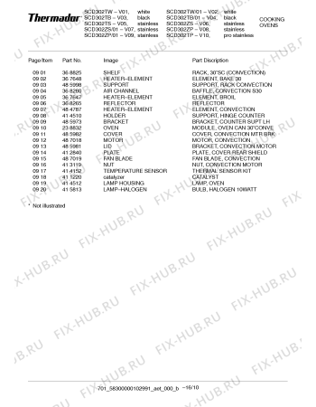 Схема №12 SCD302ZP с изображением Программатор для духового шкафа Bosch 00368777