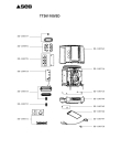 Схема №1 TT360130/3D с изображением Электропитание для тостера (фритюрницы) Tefal SS-188747