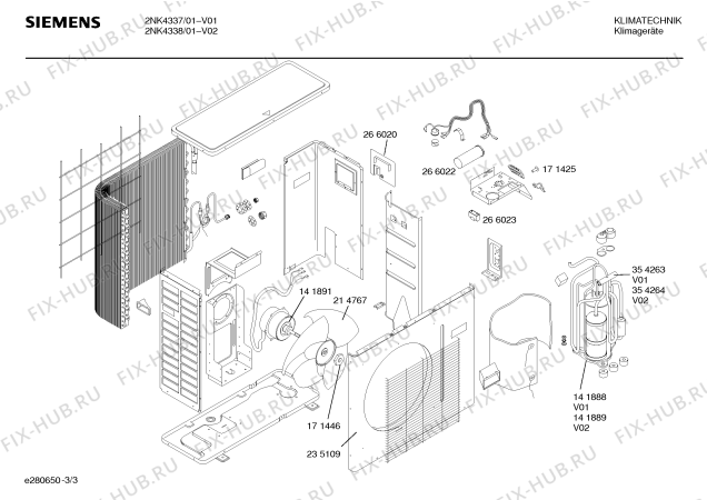 Взрыв-схема микроволновой печи Siemens Ag 2NK4337 KSS5200 - Схема узла 03