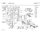 Схема №2 SN5VWA2 с изображением Передняя панель для электропосудомоечной машины Bosch 00278222