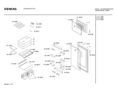 Схема №3 KS42V120GR с изображением Дверь для холодильной камеры Siemens 00239196
