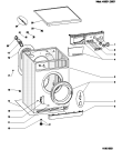 Схема №3 WD2000SNA (F032858) с изображением Обшивка для стиралки Indesit C00116782