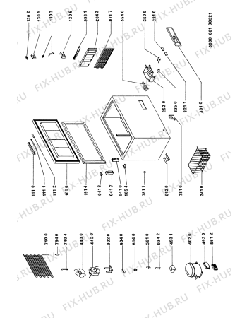 Схема №1 S 60/04/G с изображением Ручка регулировки для холодильника Whirlpool 481928228618