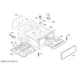 Схема №7 U15E42N0AU с изображением Внешняя дверь для духового шкафа Bosch 00683304