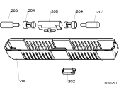 Схема №3 HI9IX (F018147) с изображением Переключатель для стиралки Indesit C00063918