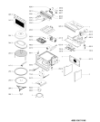 Схема №1 MP764IXHA (F096646) с изображением Всякое для микроволновки Indesit C00387080