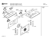 Схема №5 E1544S0 MEGA1544S с изображением Панель управления для плиты (духовки) Bosch 00439407
