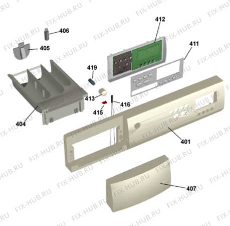 Взрыв-схема стиральной машины Gorenje Prof CE valve   -Metal Grey (900003560, WMC55CE) - Схема узла 04