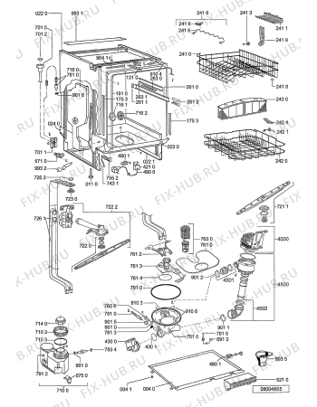 Схема №2 DW 2677/2 с изображением Сенсорная панель для посудомоечной машины Whirlpool 481245373218