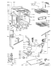 Схема №1 DW26772 (F092278) с изображением Инструкция по эксплуатации для посудомоечной машины Indesit C00361511