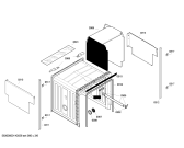 Схема №5 SE5BY510 с изображением Передняя панель для посудомоечной машины Bosch 00649779