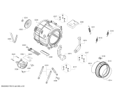 Схема №3 WM14B2E2 с изображением Ручка для стиральной машины Siemens 00634745