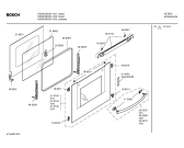Схема №4 HEN4560 с изображением Панель управления для плиты (духовки) Bosch 00359125