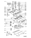 Схема №1 SGEZ 2531 WS с изображением Обшивка для плиты (духовки) Whirlpool 481944059987