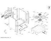 Схема №6 HCA633120E с изображением Панель управления для плиты (духовки) Bosch 11012849